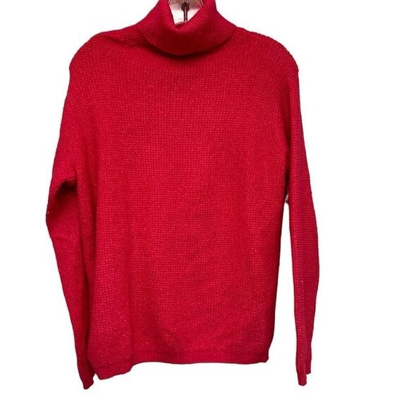 Pink turtleneck sweater - Picture 1 of 4